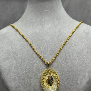 14 Ayar Turalı Zincir Kolye 13 gr